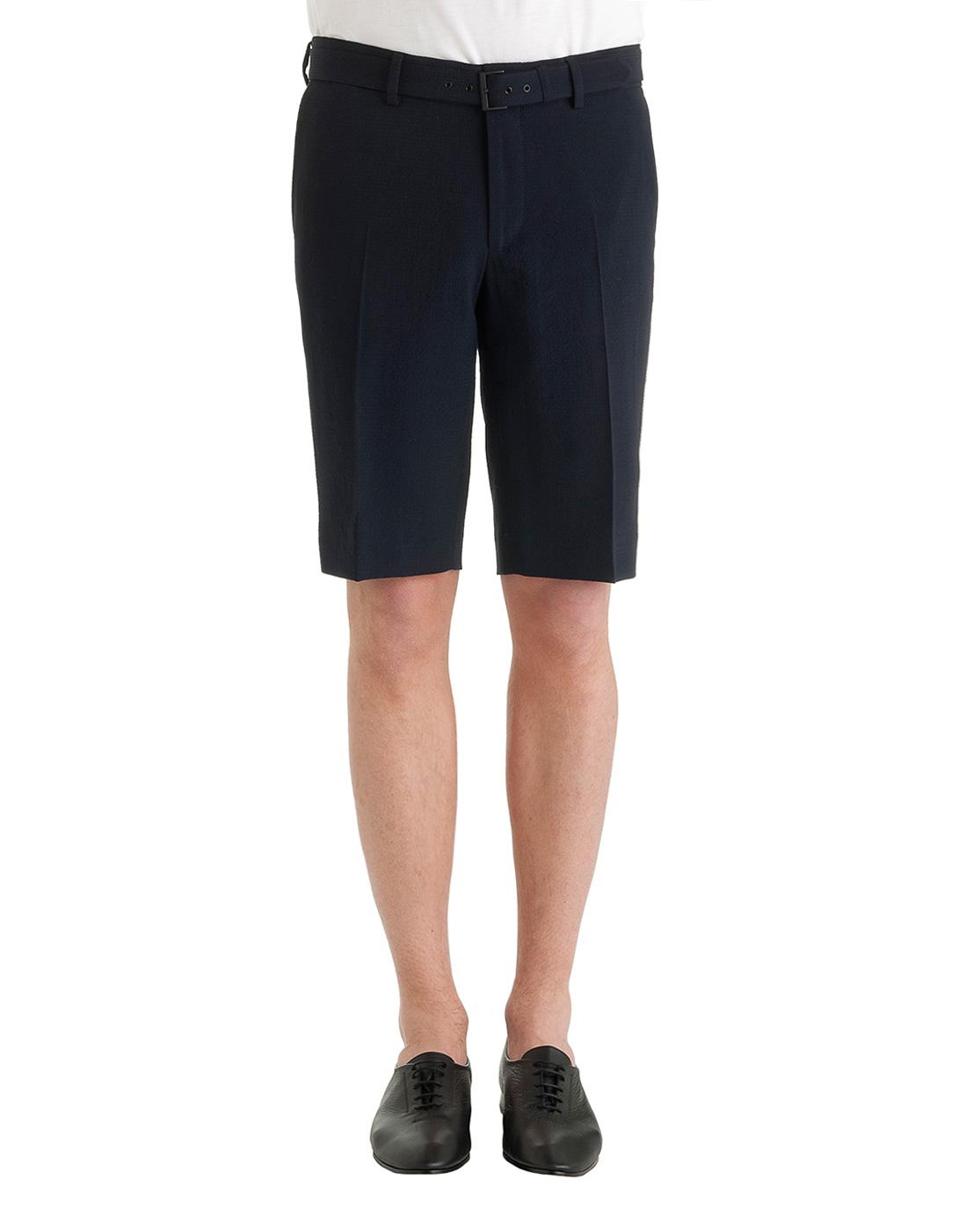 Foto Bermudas azules de traje seersucker