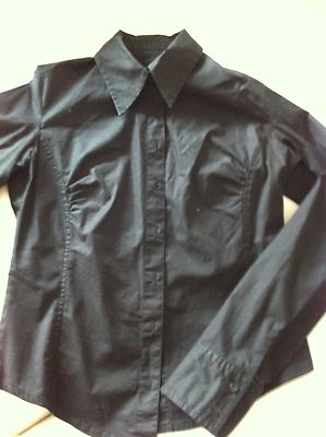 Foto Bershka (grupo Zara ) - Camisa Negra Entallada Talla M  //  Shirt // Chemise