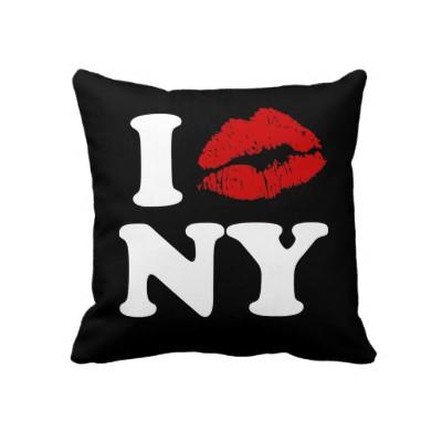 Foto Beso Nueva York Cojines