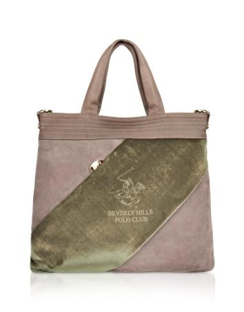 Foto Beverly Hills Polo Club Bolsos de Mano, Bolso Plano con Terciopelo