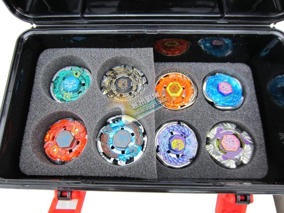 Foto beyblade fijado como regalos de los niños (más esos 30 recambios + beyblad 8