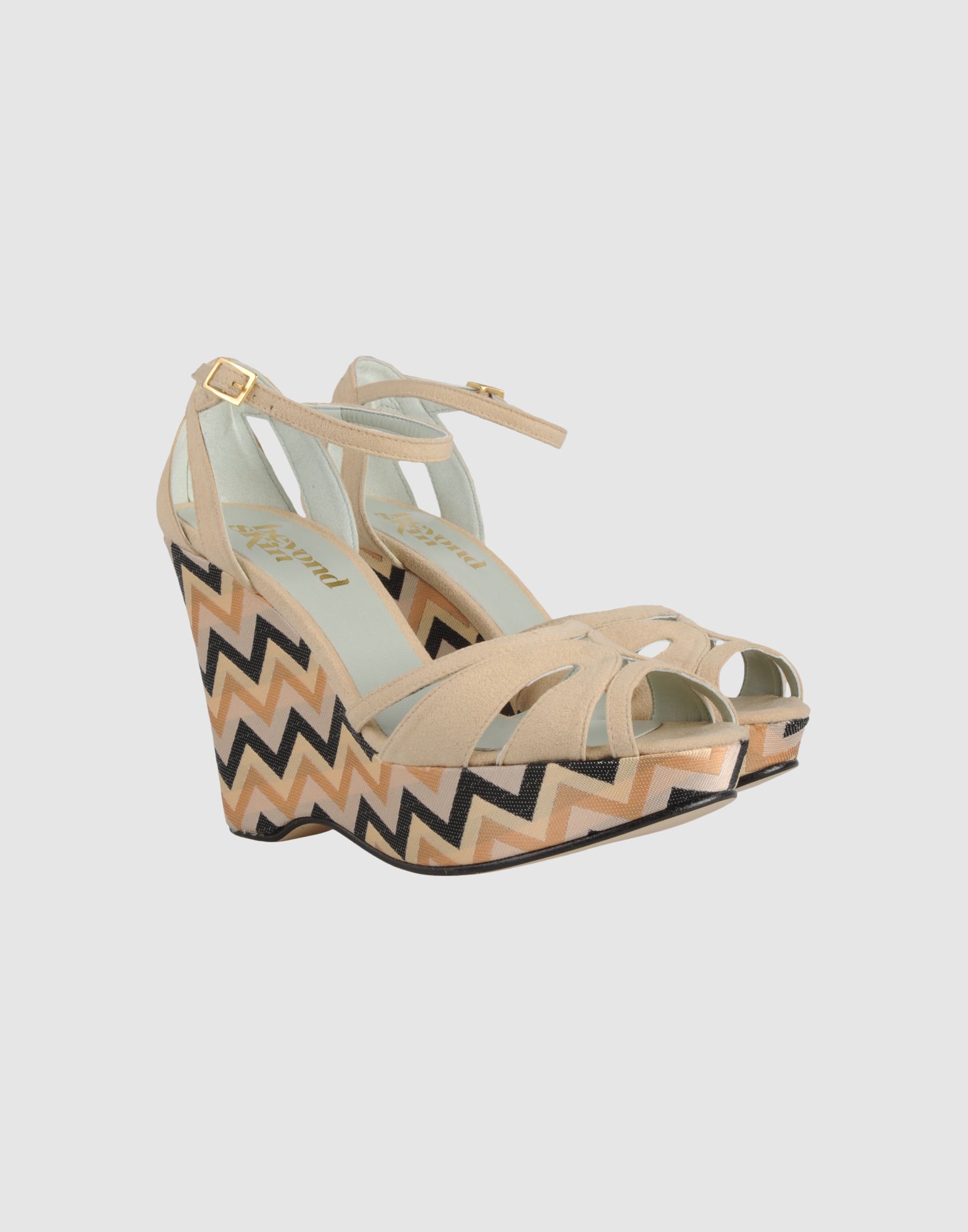 Foto Beyond Skin Plataformas Mujer Beige