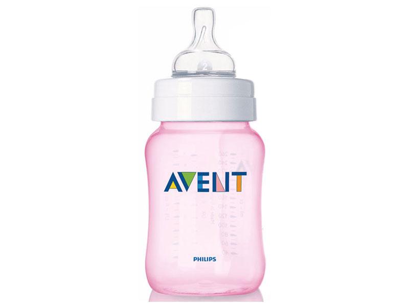 Foto Biberon Classic Avent 260ml Pp Rosa