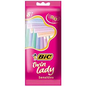 Foto Bic twin lady sensitive disposable razors pack of 8