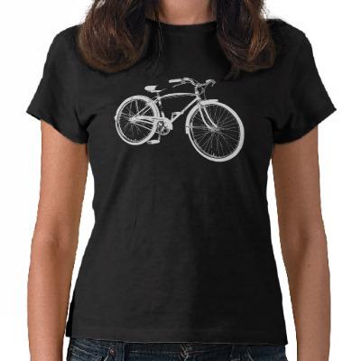 Foto Bici del crucero del vintage Camisetas