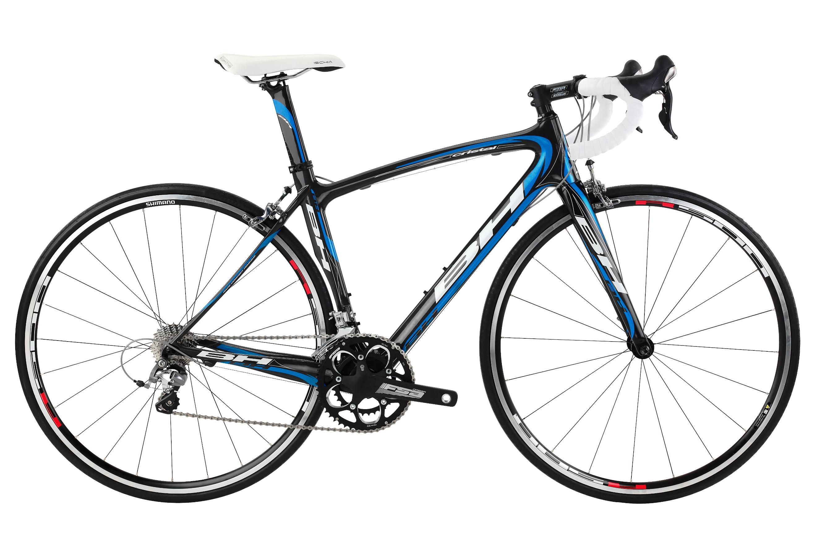 Foto Bicicleta de carrera BH Bikes Cristal 7.7 azul/blanco para mujer, 4...