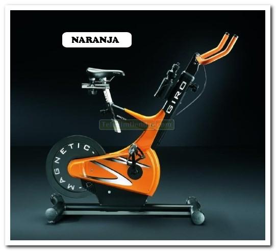 Foto Bicicleta de ciclo indoor Salter M845 Giro Magnética Profesional Naranja - 20 Kg.