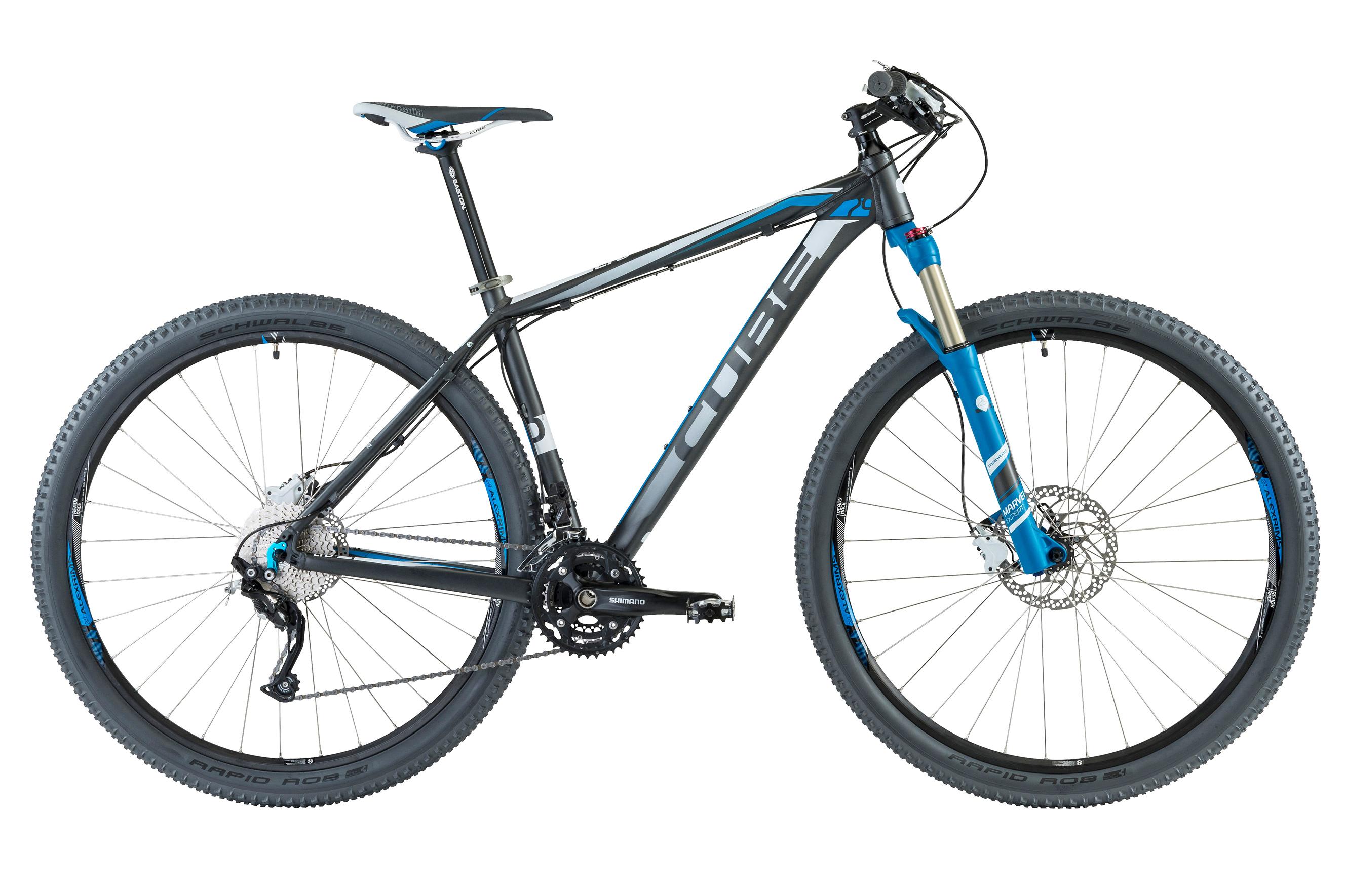 Foto Bicicleta de montaña Cube LTD Pro 29 gris/azul para hombre , 53,34 cm
