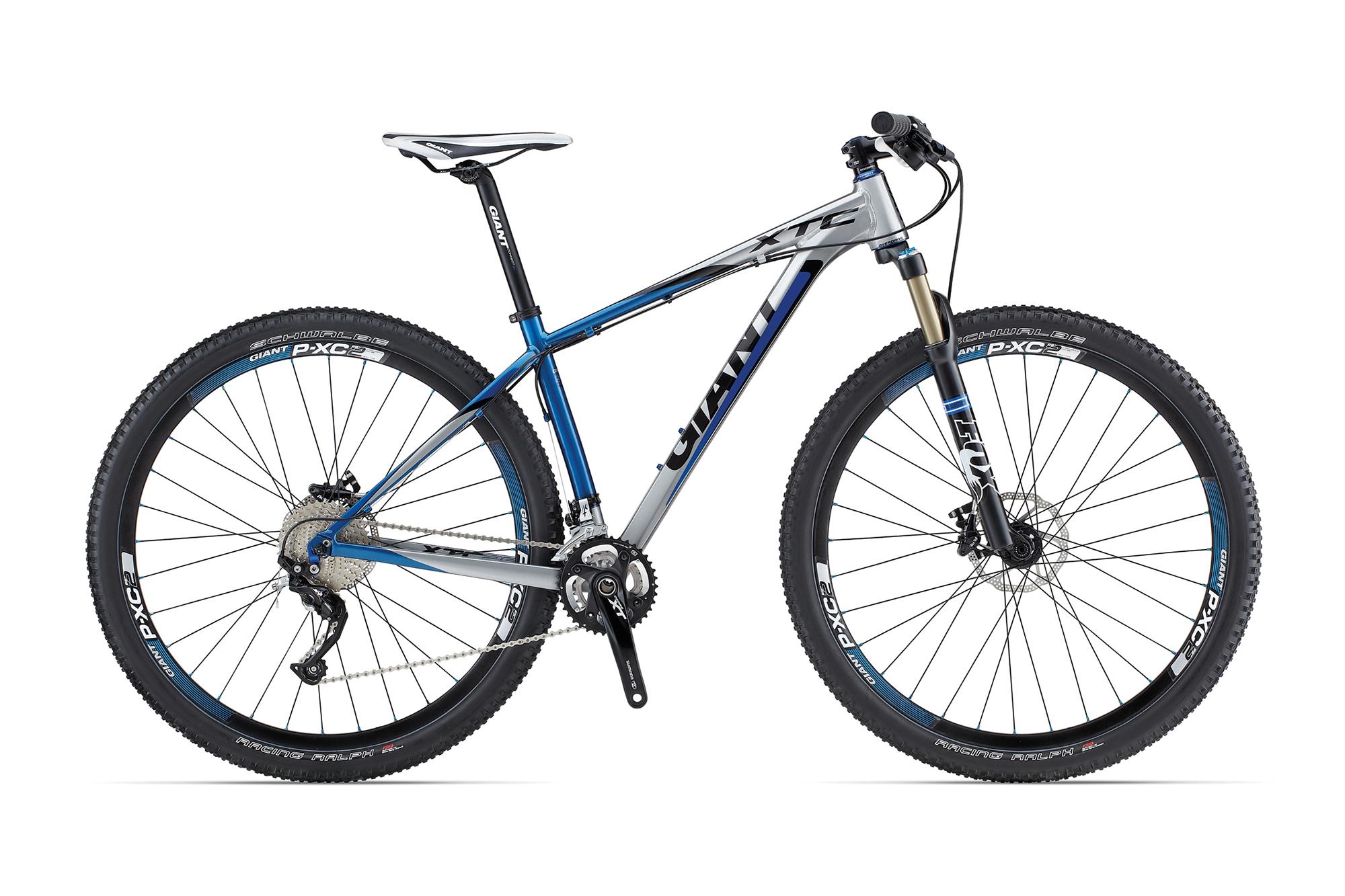 Foto Bicicleta de montaña Giant XtC 29er 0 gris/azul , 52 cm