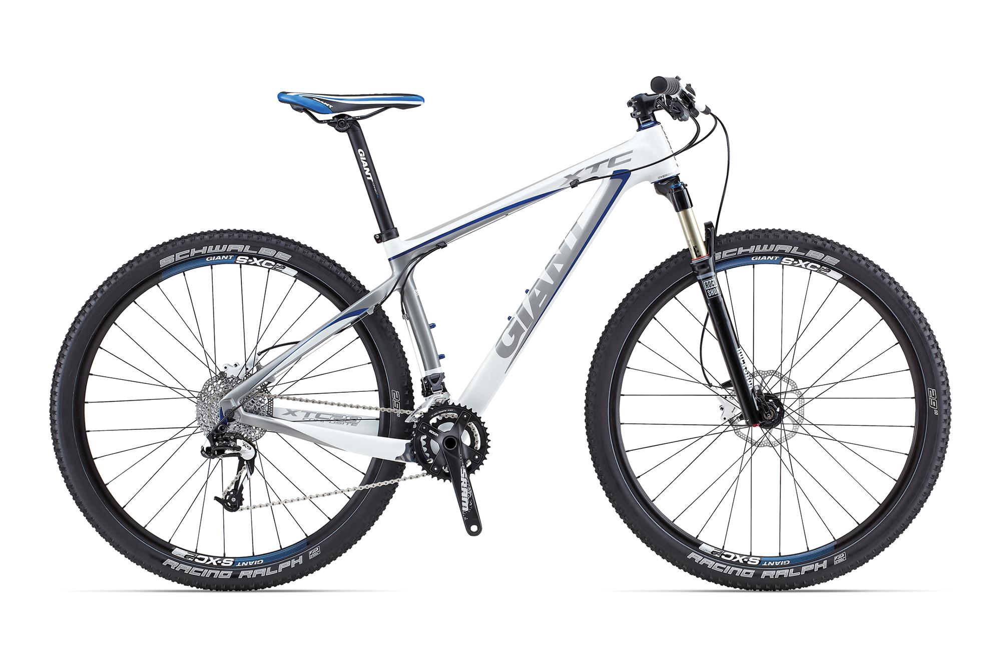 Foto Bicicleta de montaña Giant XtC Composite 29er 2 gris/blanco , 44 cm