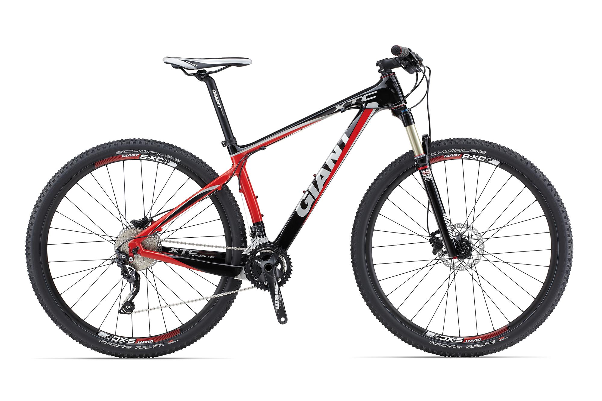 Foto Bicicleta de montaña Giant XtC Composite 29er 3 rojo/negro , 44 cm
