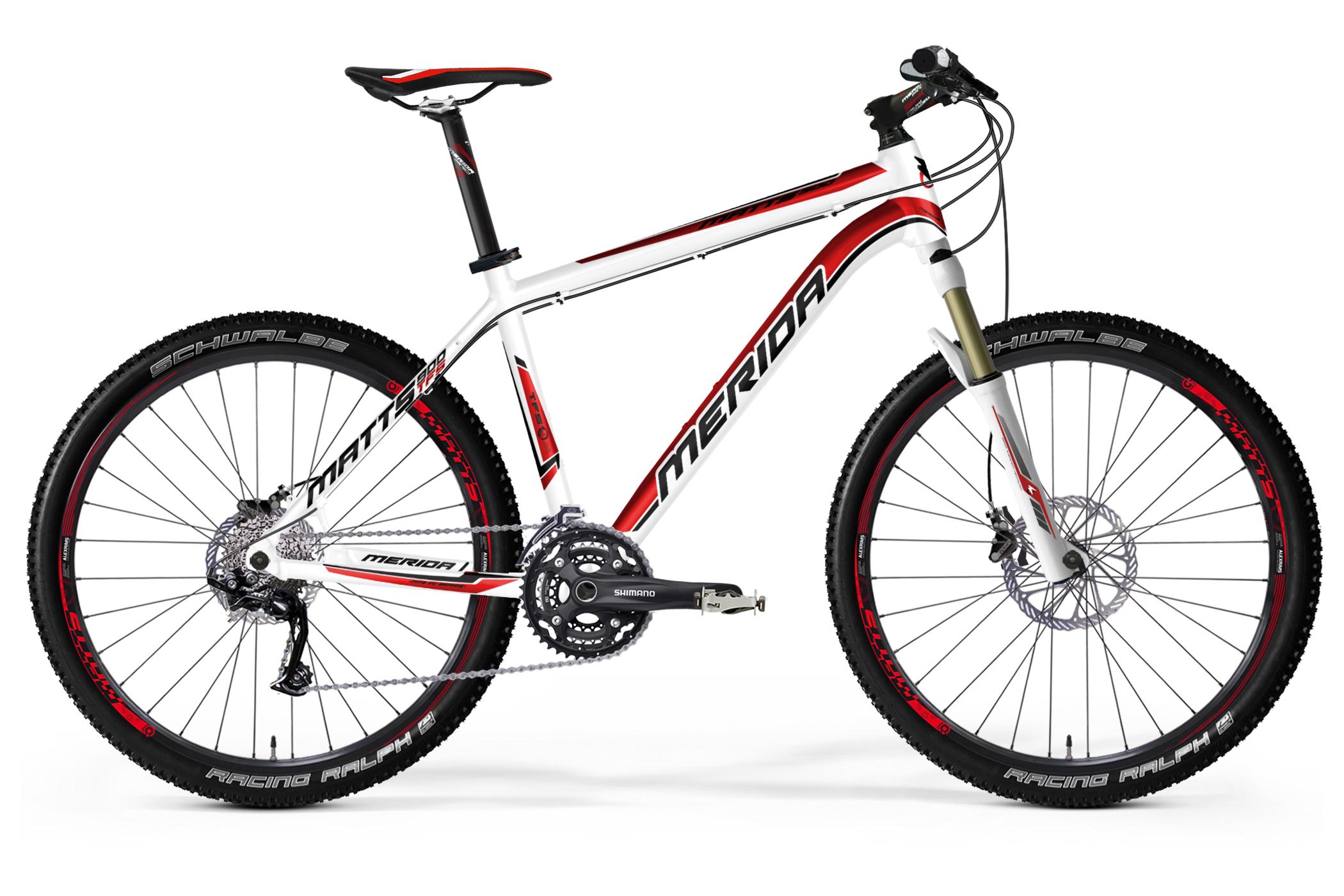 Foto Bicicleta de montaña Merida Matts TFS 900 rojo/blanco , 55,9 cm