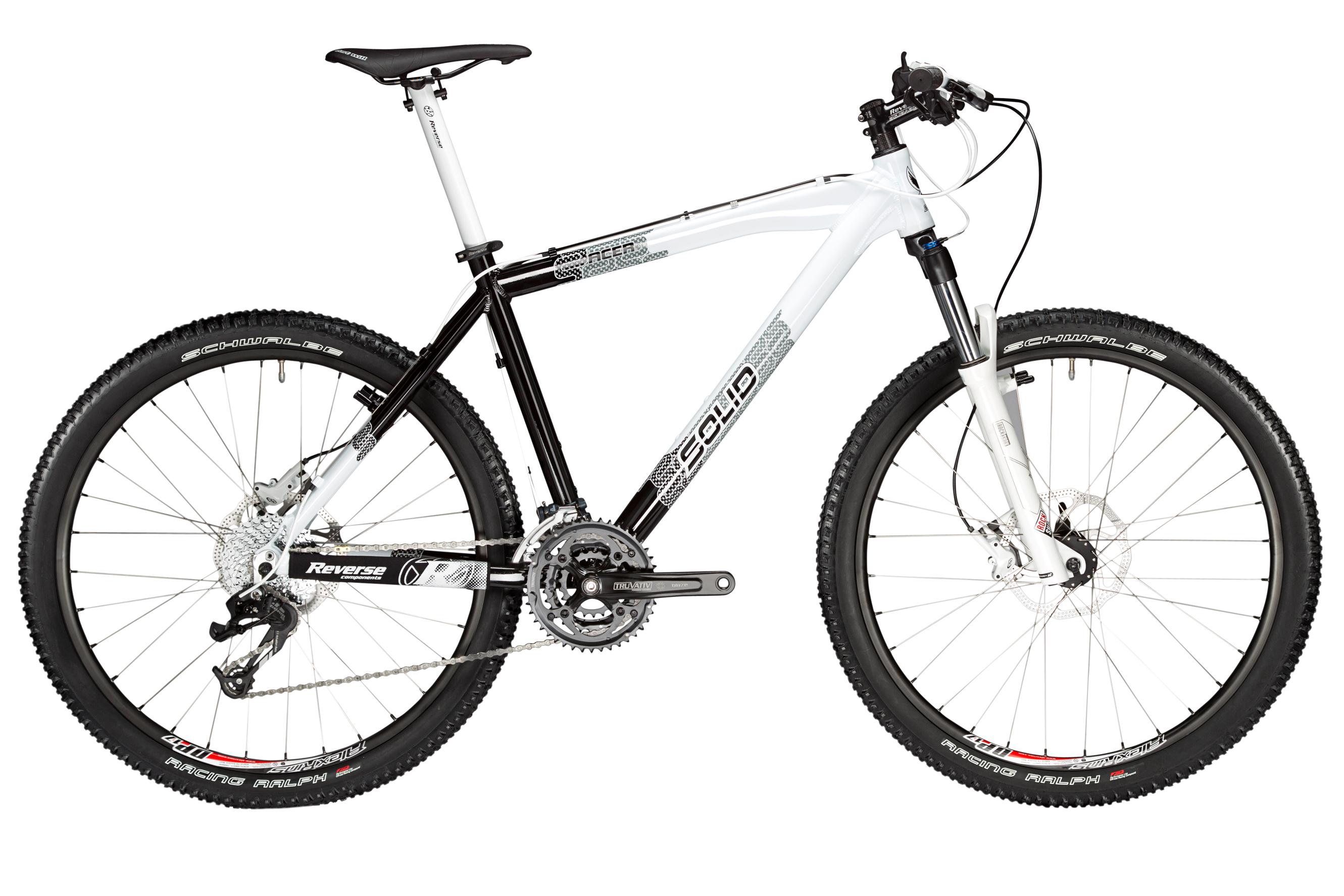 Foto Bicicleta de montaña Solid Bikes Acer Starter blanco/negro , 52 cm
