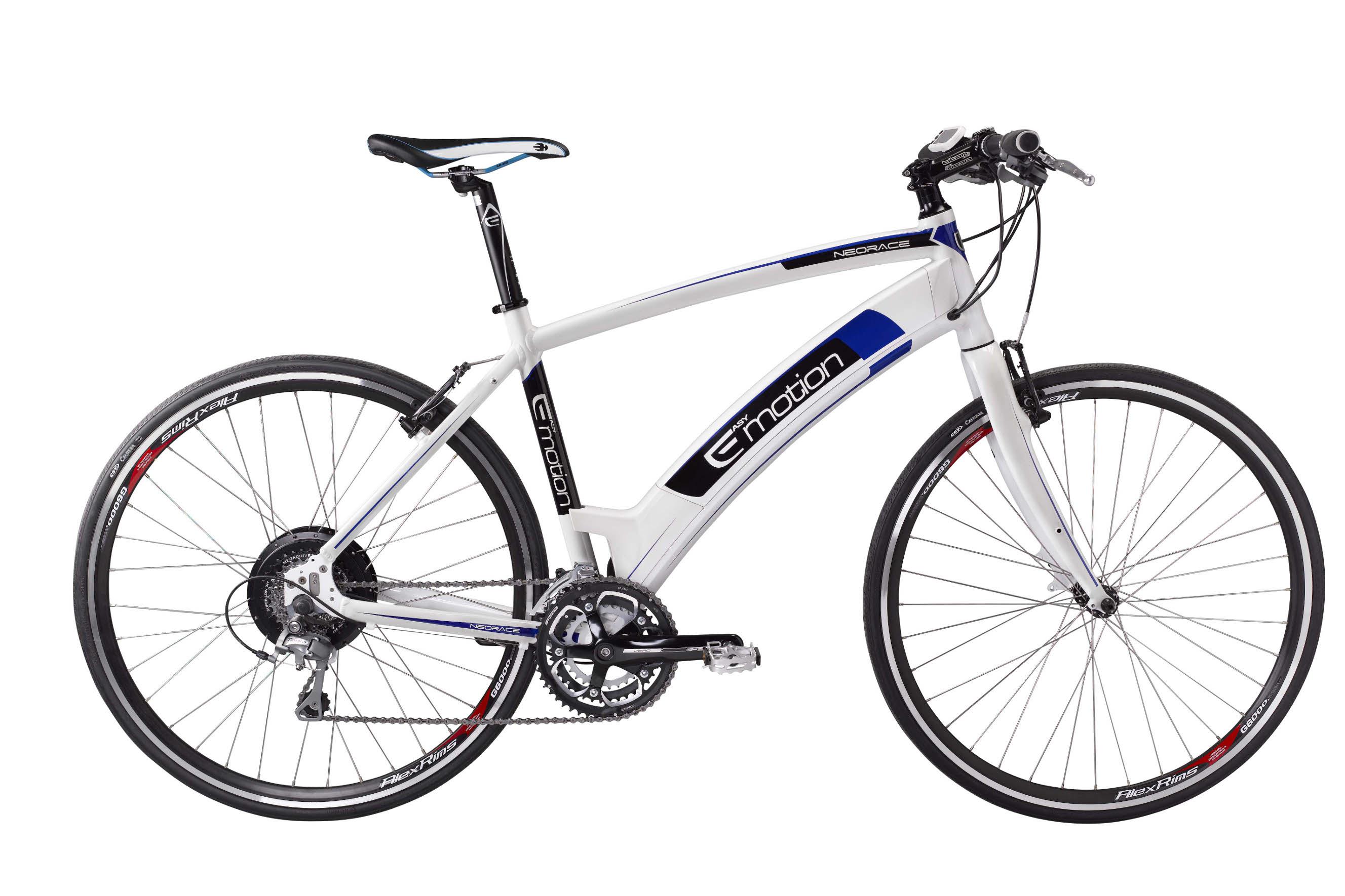 Foto Bicicleta eléctrica BH Bikes Neo Race azul/blanco