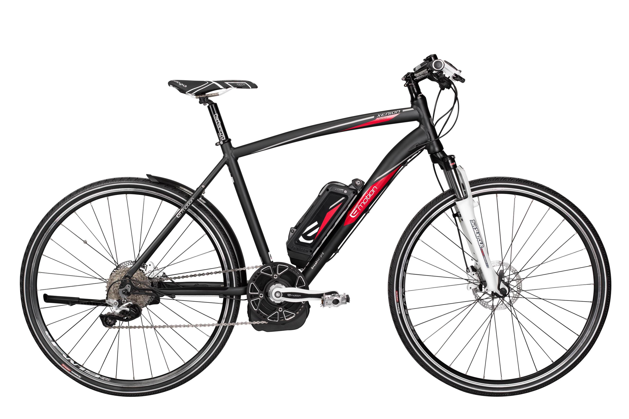 Foto Bicicleta eléctrica BH Bikes Xenion 700 rojo/negro , 55 cm