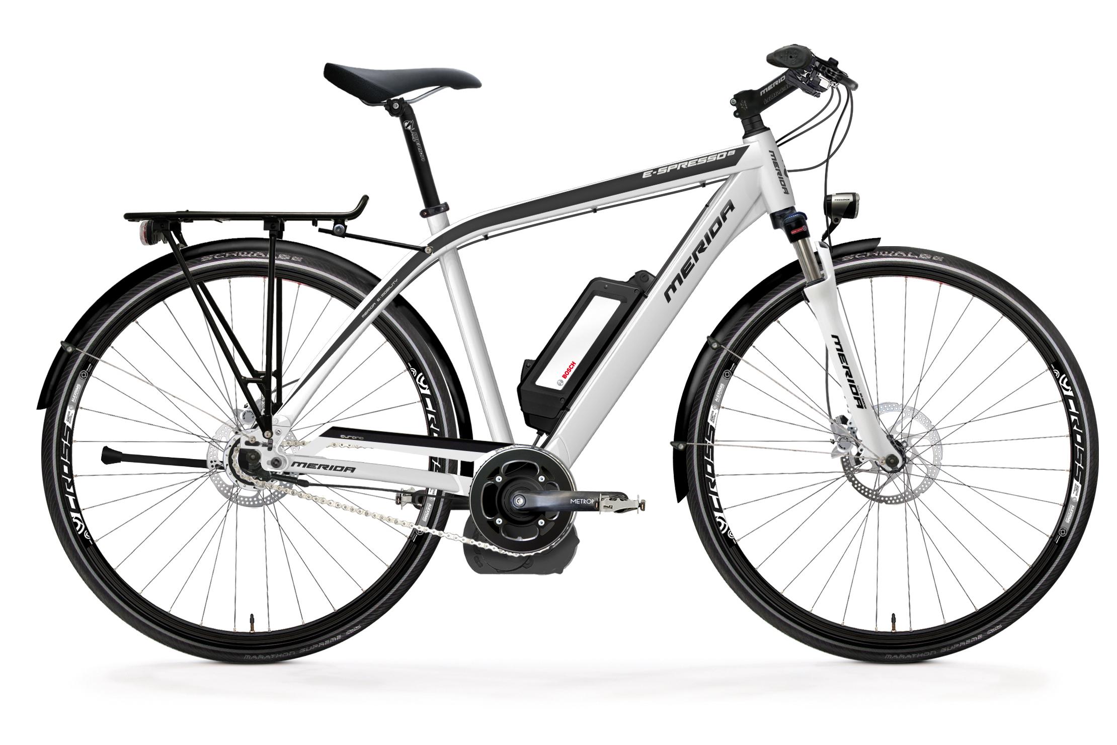 Foto Bicicleta eléctrica Merida E-Spresso 8 EQ weiß blanco para hombr,...