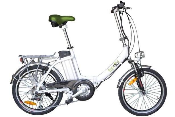 Foto Bicicleta eléctrica plegable de freeel