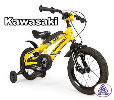 Foto Bicicleta Infantil Injusa Kawasaki 14``