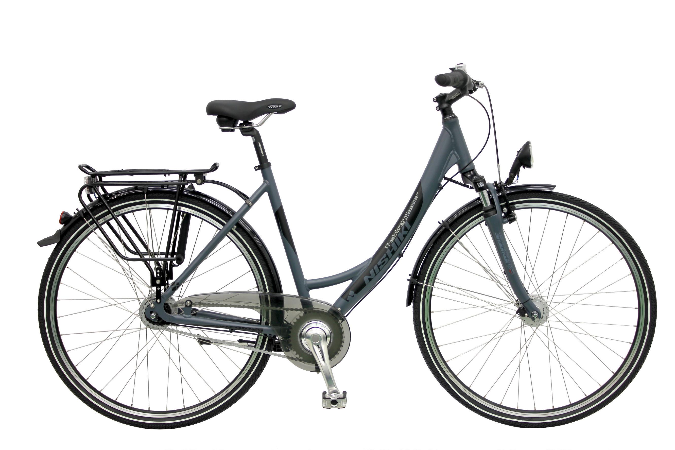 Foto Bicicleta Nishiki Master N8 anthrazit gris/negro para mujer , 46 cm