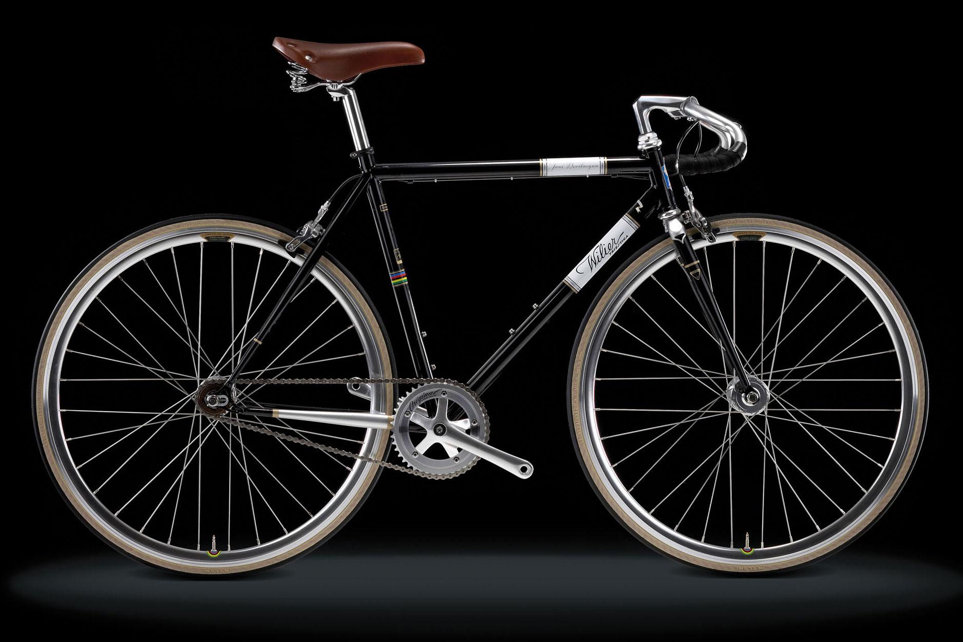 Foto Bicicleta sin cambios Wilier Toni Bevilacqua negro para hombre , 53 cm