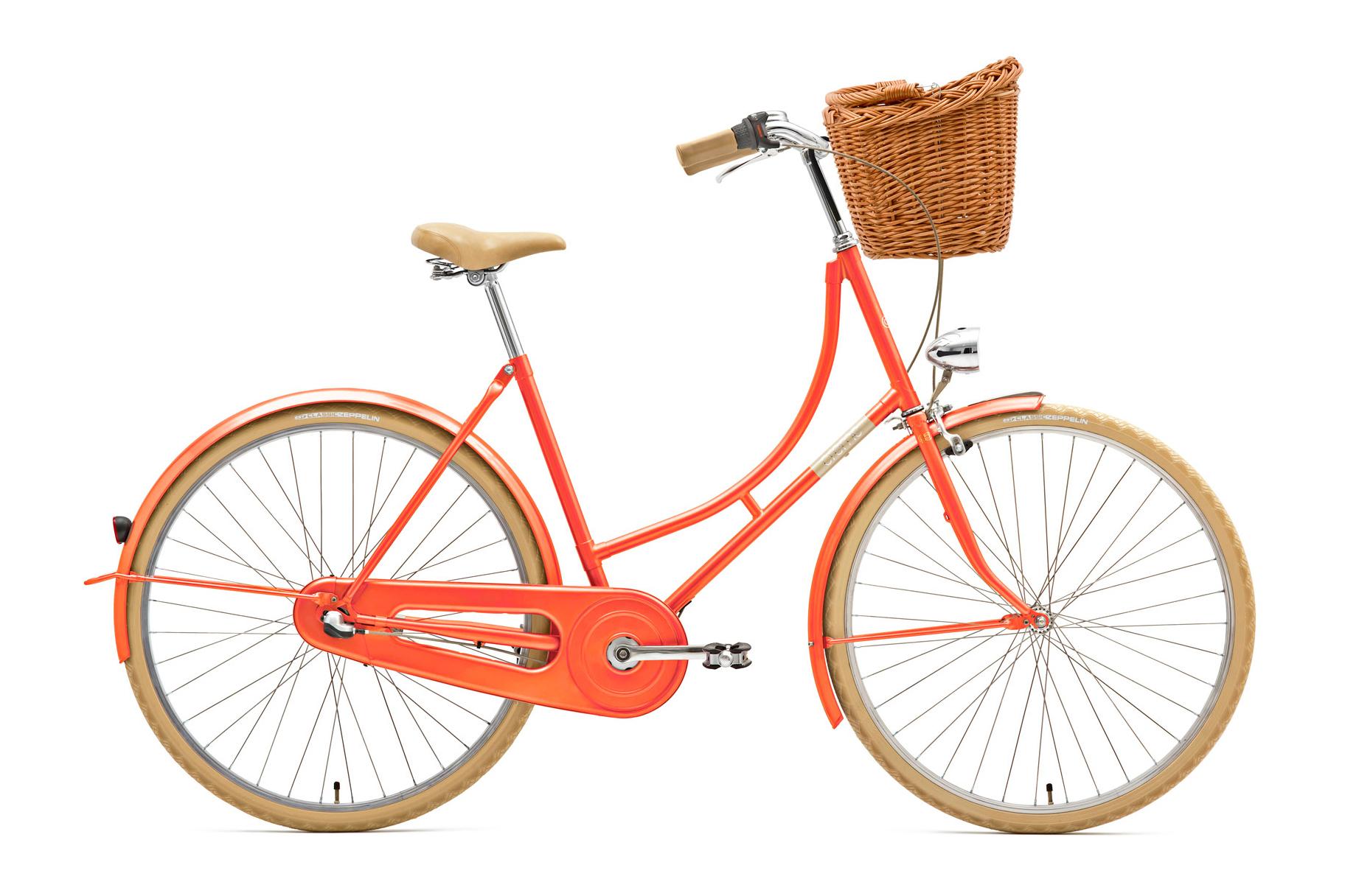 Foto Bicicleta urbana Creme Holymoly Solo 3-Speed anaranjado para muj, 4...
