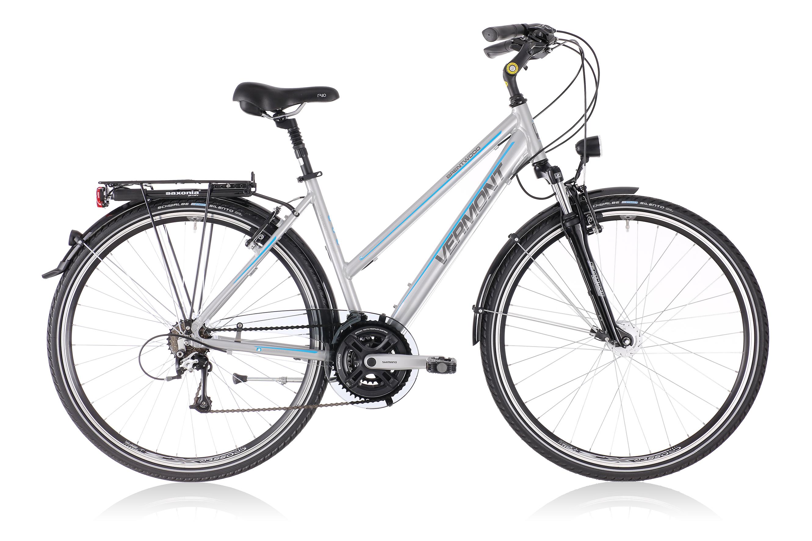 Foto Bicicleta Vermont Brentwood Lady, silver gris para mujer , 48 cm