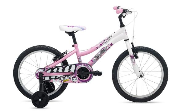 Foto Bicicletas niños Coluer Rider 180 White/pink 2012