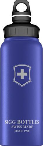 Foto Bidón de boquilla amplia Sigg - Swiss Emblem - 1 L - Blue