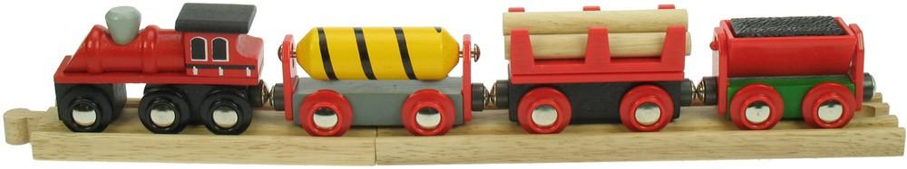 Foto Bigjigs Childrens Wooden Toys Supplies Train BJT183