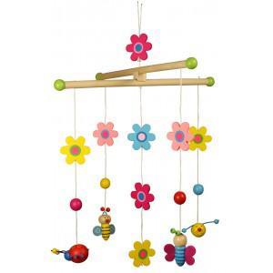 Foto Bigjigs Garden Baby Cot Mobile