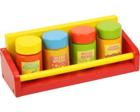 Foto BIGJIGS Spice Rack Wooden Toy