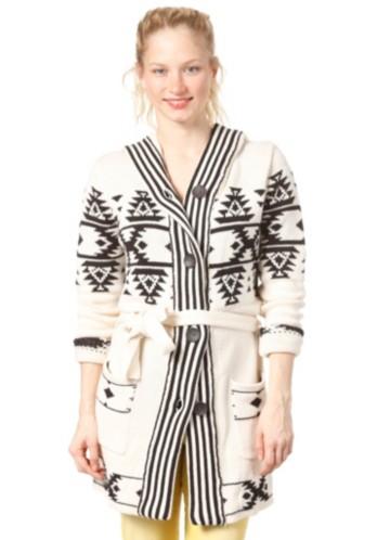 Foto Billabong Womens Shady Knit Jacket white cap