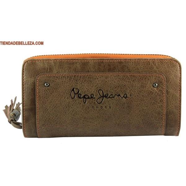 Foto Billetero monedero pepe jeans marrón