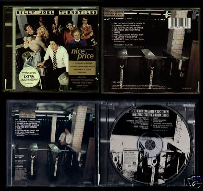 Foto Billy Joel - Turnstiles (1976) - Cd Sony Columbia 1998