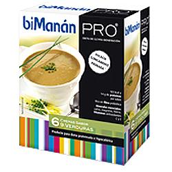 Foto Bimanan - Pro crema de 9 verduras 6 sobres.