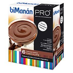Foto Bimanan - Pro crema sabor chocolate 6 sobres.