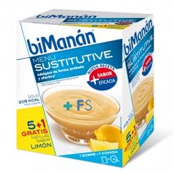 Foto Bimanan - Sustitutive natillas limón (5+1 sobres) - novedad!!!