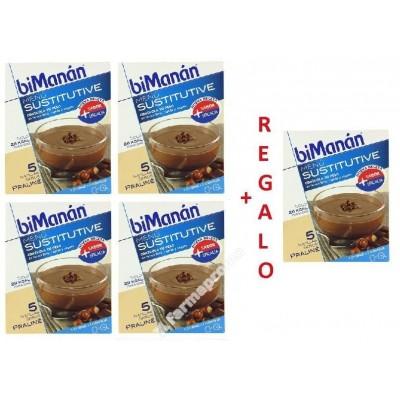 Foto bimanan 4+1 natillas praline 5 x 5 uni