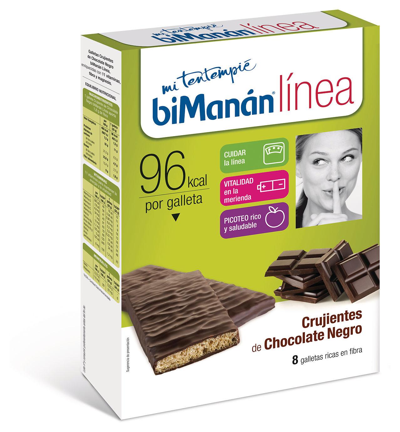 Foto Bimanan Linea Crujientes Chocolate Negro