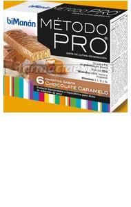 Foto Bimanan pro barritas chocolate caramelo. 6 barritas.