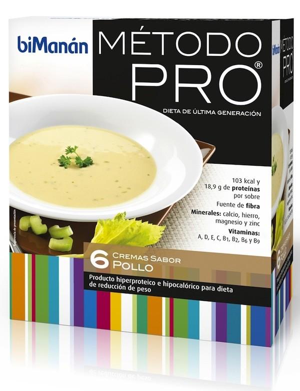 Foto Bimanan Pro Crema Pollo 6 sobres