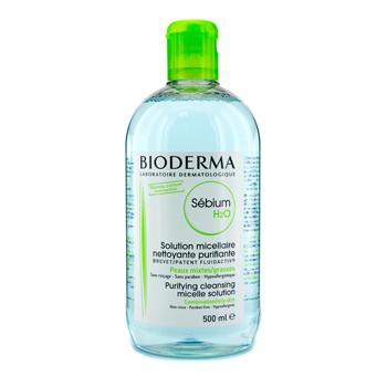 Foto Bioderma - Sebium H2O Solución Purificadora Desmaquilladora Purificante (Piel Mixta y Grasa) 500ml