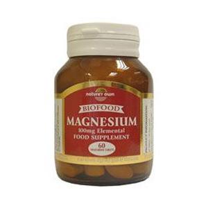 Foto Biofood magnesium 100mg 60 tablet
