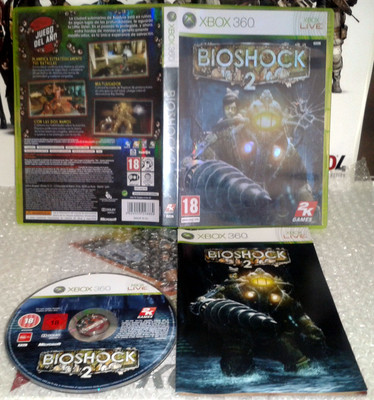 Foto Bioshock 2 Xbox360 Microsoft Xbox 360 Pal Espa�a Como Nuevo Completo 2k Games