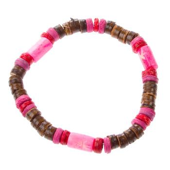Foto Bisutería IndaBali Yogya Armband - pink
