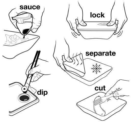 Foto Black+blum Box Appetit Lunchbox