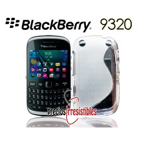 Foto Blackberry Curve 9320 - S-Line CLEAR (Transparente) - Carcasa/Funda TPU Gel (Silicona)