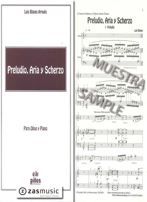 Foto blanes, luis: preludio, aria y scherzo