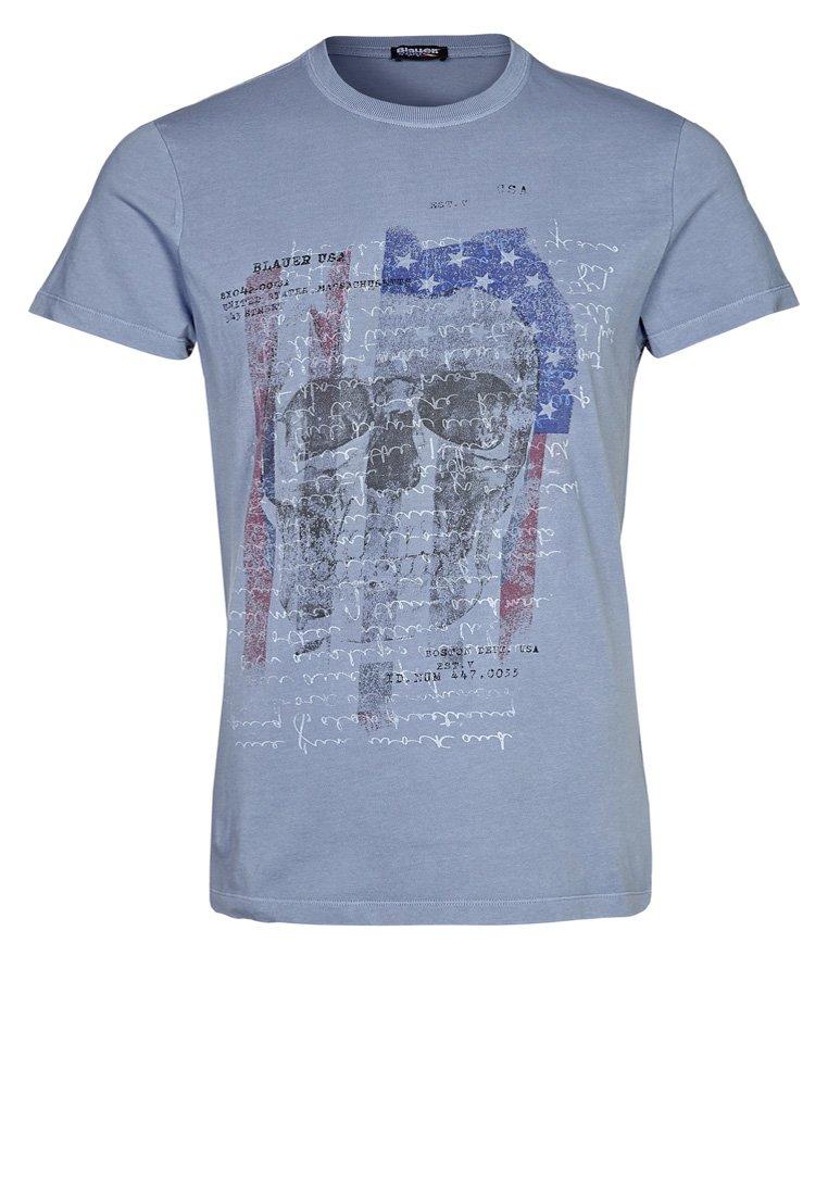 Foto Blauer Camiseta print azul