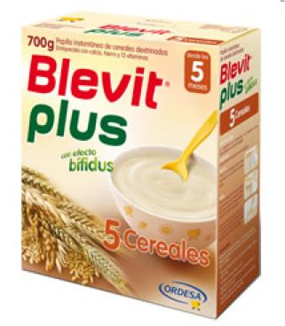 Foto Blevit plus 5 cereales 700 gramos